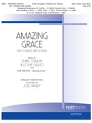 Amazing Grace (My Chains Are Gone) by - Raney Joel - for Medium Voice (AMAZING GRACE (MY C)
