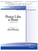 PEACE LIKE A RIVER Vocal Duet - 2 Med. Voices Key of F by - Raney Joel - for Vocal Duet (PEACE LIKE A RIVER)