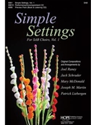 Simple Settings for SAB Choirs Volume 1 by Various - Various - for SAB and Piano
