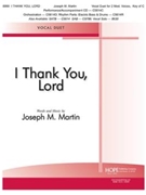 I Thank You Lord - Vocal Duet Key of C by for