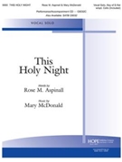 This Holy Night - Vocal Solo Key of E-flat by for