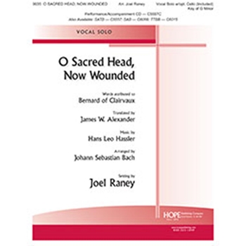 O Sacred Head, Now Wounded - Vocal Duet, key of B-flat