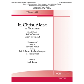 In Christ Alone with Cornerstone - Vocal Duet (2 Med. Voices - Key of C Minor)