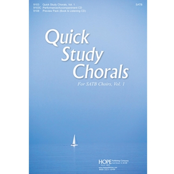 Quick Study Chorals for SATB Choirs, Vol. 1 - Score