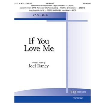 If You Love Me - Vocal Solo