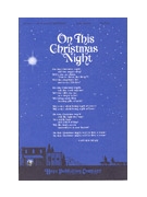 ON THIS CHRISTMAS NIGHT Two-Part by Beall Mary Kay for 2-Part