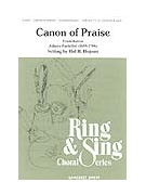Canon Of Praise by - Hopson Hal H - for SAB (W/handbells)