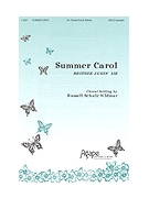 SUMMER CAROL SAB & 8 Handbells by Schulz-Widmar Russell for SAB or Thr