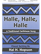 Halle Halle Halle by Traditional Caribbean - Hopson Hal H - for SAB and Piano