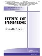 Hymn Of Promise by Sleeth Natalie - Thompson Martha - for SAB and Piano
