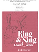 As The Deer by Nystrom Martin J - Wagner Douglas E - for SATB and Piano