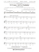 O Come All Ye Faithful by Wade John - Cherwien David M - for SAB and Piano