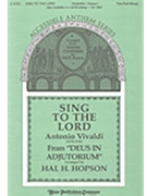 Sing To The Lord by Vivaldi Antonio Lucio - Hopson Hal H - for 2-Part Mixed