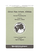 Christ Has Arisen Alleluia by - Hopson Hal H - for SATB (CHRIST HAS ARISEN A)