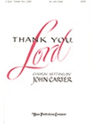 Thank You Lord by - Carter John - for SATB (THANK YOU LORD)