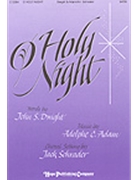O Holy Night by Adam Adolphe C - Schrader Jack - for SATB