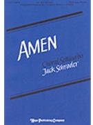 Amen by - Schrader Jack - for SATB (AMEN)