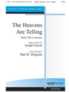 Heavens Are Telling by Haydn Joseph - Hopson Hal H - for SATB