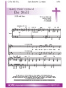 Be Still by Evans David - Adams C J - David Evans for SATB