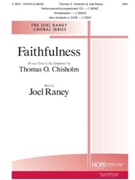 Faithfulness by Raney Joel Thomas Chisholm for SSA and Piano