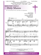 Holy Manna by - Raney Joel - for 2-Part Mixed