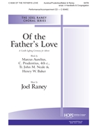 Of the Father's Love by Raney Joel M Aurelius C Prudent for SATB and Piano