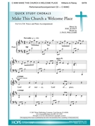 Make This Church a Welcome Place by Raney Joel J. Williams for SATB and Piano