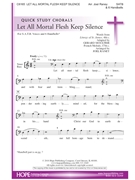 Let All Mortal Flesh Keep Silence by - Raney Joel - for SATB+6hb (LET ALL MORTAL FLESH)