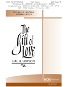 Gift Of Love by Hopson Hal H - Hopson Hal H - Key of G for SATB and Piano