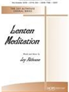 Lenten Meditation by Althouse Jay for 2-Part Mixed