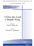 I Owe the Lord a Simple Song