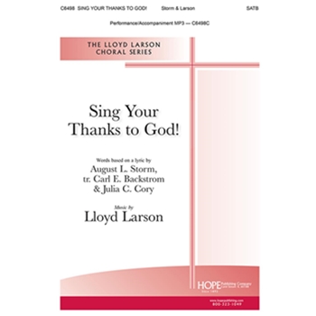 Sing Your Thanks to God! - SATB