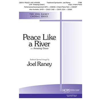 Peace Like a River with Amazing Grace - TTBB