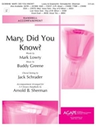 Mary Did You Know by Lowry and Greene - Schrader and Sherman - for Handbells 3-5 Octave