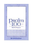 Psalm 100 by Hopson Hal H - Hopson Hal H - for SATB