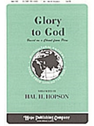Glory To God by Hopson Hal H - Hopson Hal H - for SATB