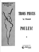 Pastorale (Trois Pieces #1) by Poulenc Francis for Piano