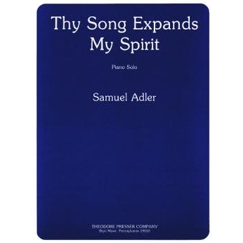 Thy Song Expands My Spirit by Adler for Piano