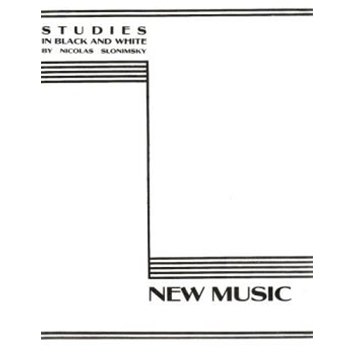 Studies In Black and White by Slonimsky Nicolas for
