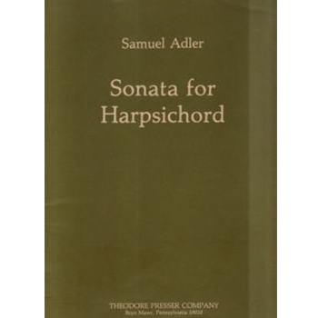 Sonata for Harpsichord by Adler Samuel for