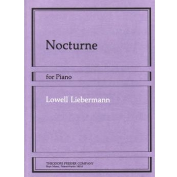 Nocturne No. 1 For Piano by Liebermann Lowell for