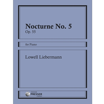 Nocturne #5 by Liebermann Lowell for Piano