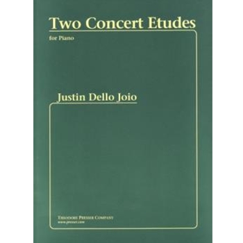 Two Concert Etudes by Dello Joio Justin for Piano