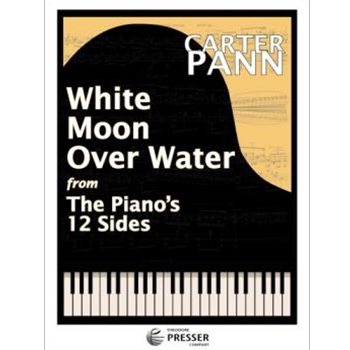White Moon Over Water from The Piano's 12 Sides by Pann Carter for Piano