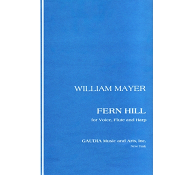 Fern Hill For Voice Flute and Harp by Mayer William Thomas Dylan for