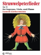 Struwwelpeterlieder 2 Scores & Vla Part by Liebermann Lowell Dr. Heinrich Hoffman for