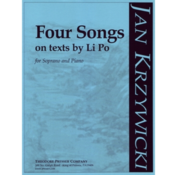 4 Songs by Krzywicki Jan Po Li for Vocal Collection