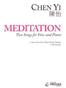 Meditation by Yi Chen Meng Hao-ran for Vocal Solo