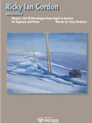 Antarctica Harper's Act III Monologue From "Angels In America" by Gordon Ricky Ian Tony Kushner for
