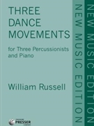 3 Dance Movements For Percussion Instruments With Piano by Russell William for